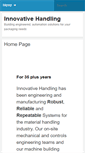 Mobile Screenshot of innovativehandling.com